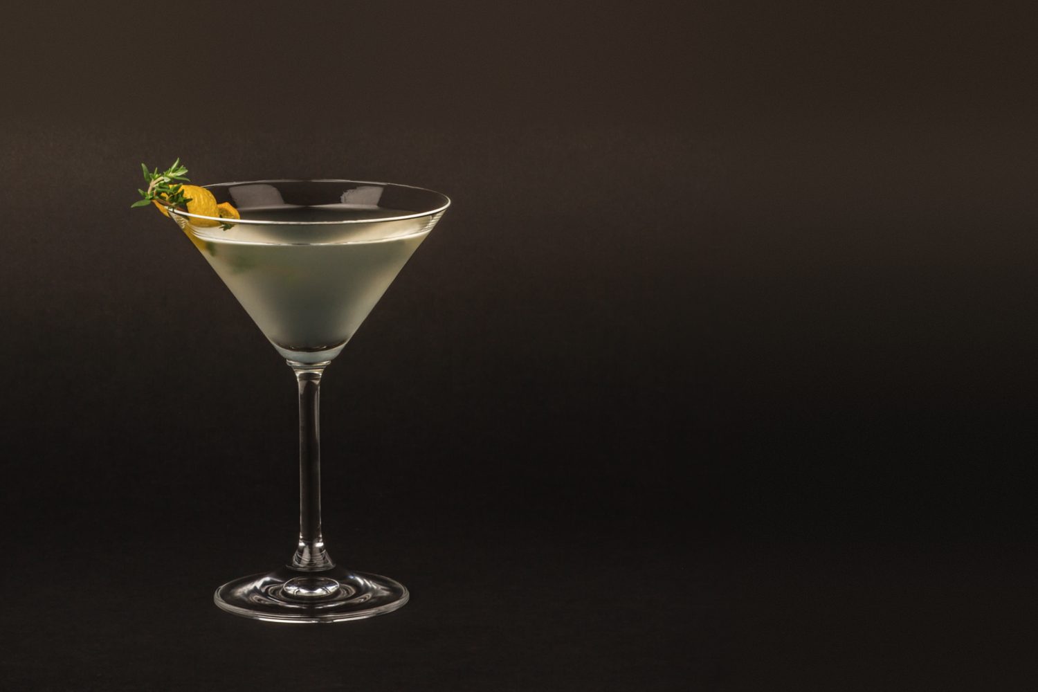 Harbour Thyme Martini cocktail
