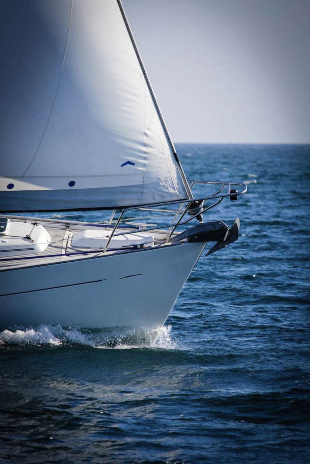 Sailing on the Blue Harbour